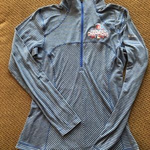 Women’s Columbia Chicago Cubs World Series 1/2 Zip